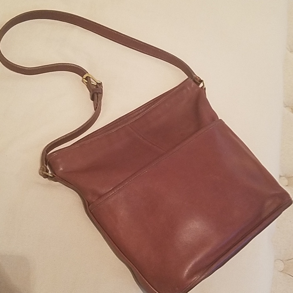 Coach vintage leather bag